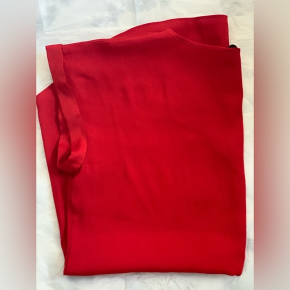 Express Red Satin Top Size M - Picture 6 of 6